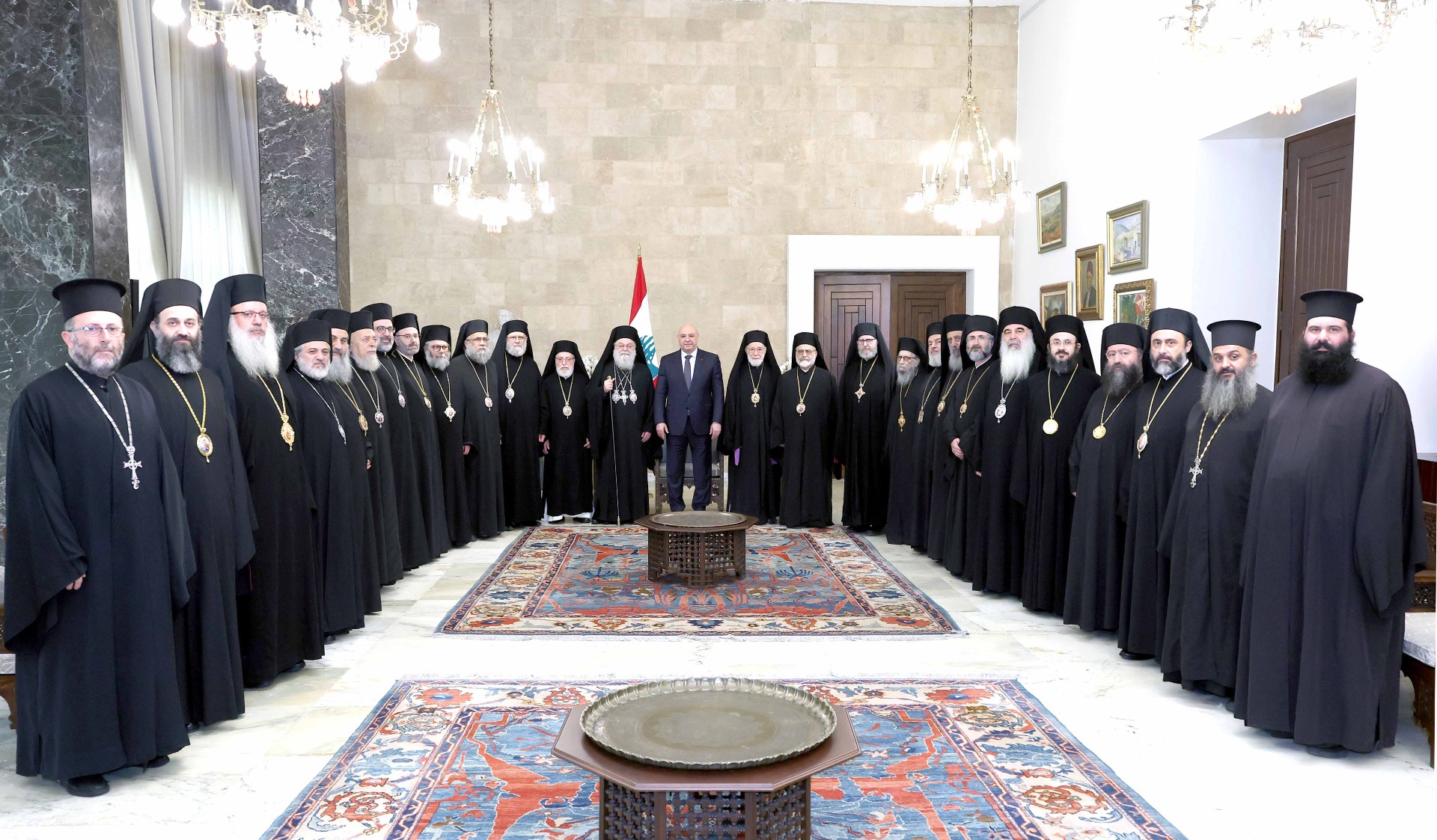 لقاءات نيابية وانمائية تناولت ملفي الاتصالات والكهرباء في قصر بعبدا والرئيس عون استقبل البطريرك يازجي على رأس وفد من المطارنة