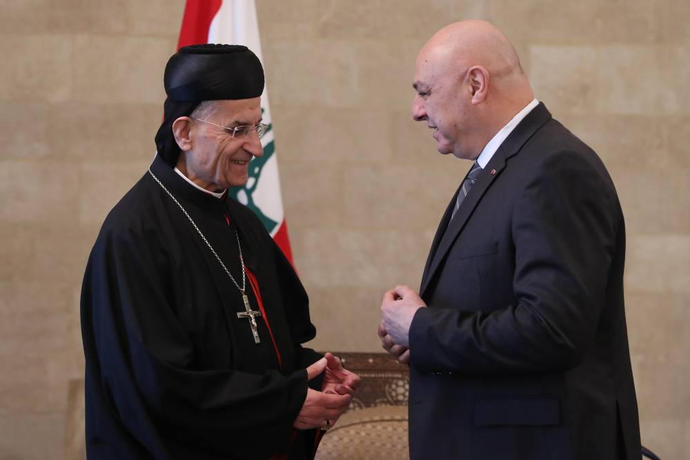 الرئيس عون استقبل البطريرك الراعي 