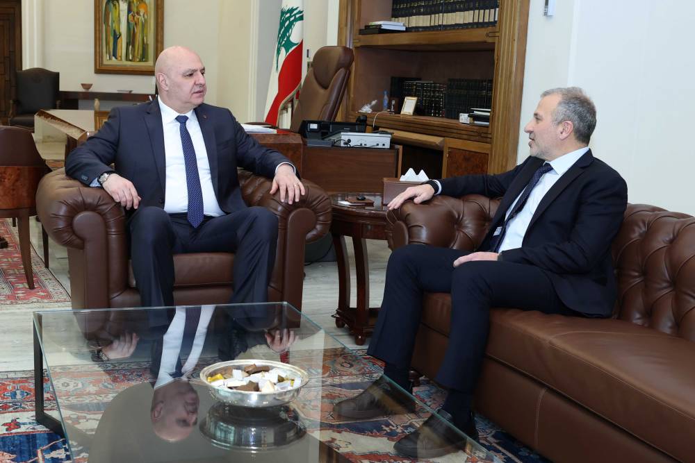 الرئيس عون بحث مع النائب باسيل الأوضاع العامة واستقبل اتحاد مجموعات الصيد البري وجمعية مؤسسة سمعان خازن الاهدني