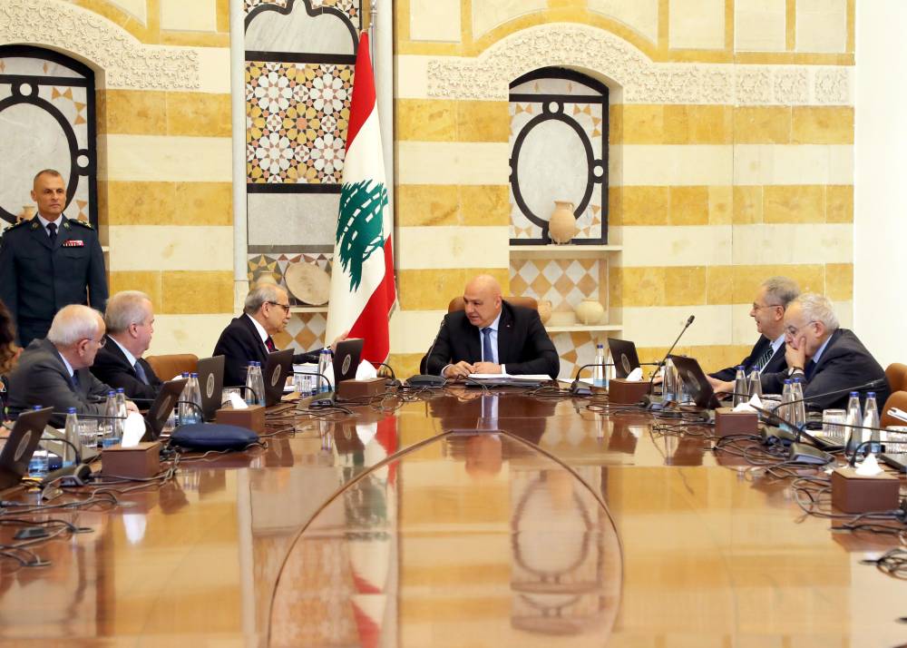 مجلس الوزراء عيّن في جلسته في قصر بعبدا مجلس ادارة تلفزيون لبنان ومدعي عام مالي  ولجنة الرقابة على المصارف ونواب حاكم المصرف وهيئة المفقودين والمخفيين قسراً