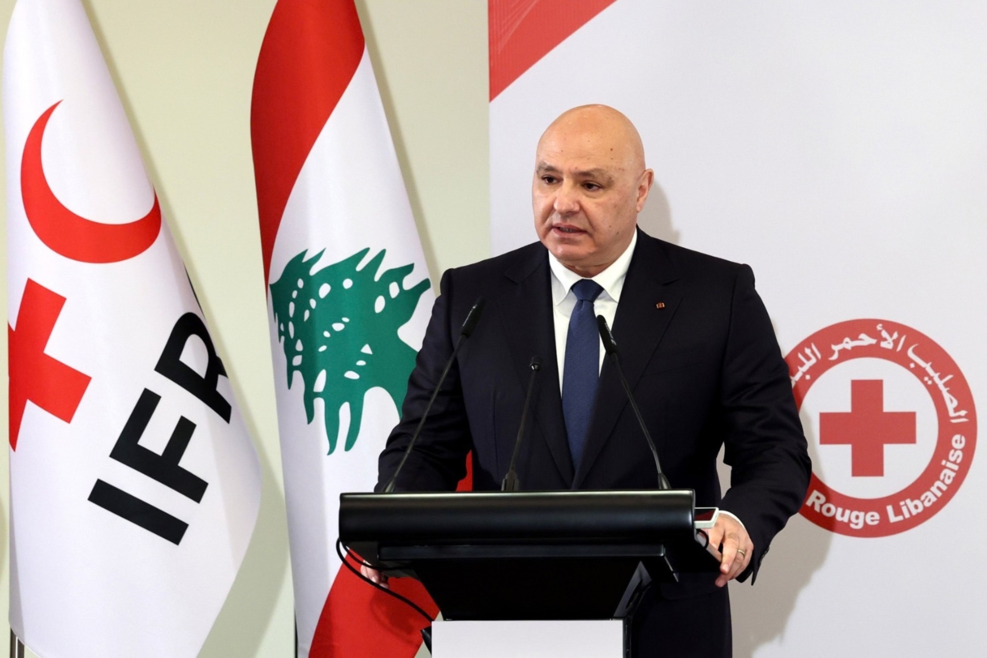 كلمة الرئيس عون خلال افتتاح المؤتمر الإقليمي الـ12 للصليب الأحمر والهلال الأحمر في المنطقة